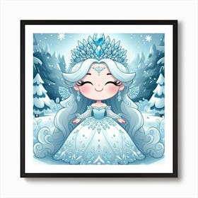 Ice Princess 1 Art Print