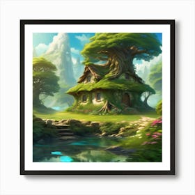 Fairy House Art Print