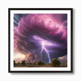 Eye of the Storm Art Print