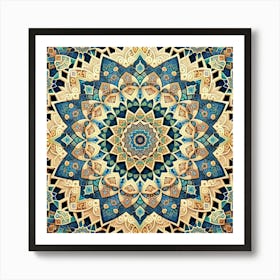 Arabic Pattern Art Print