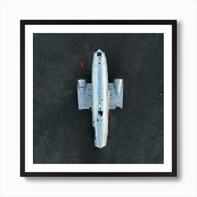 Solheimasandur Plane Wreck, Iceland 1 Art Print