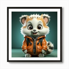 Raccoon Art Print