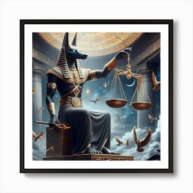 Egyptian Justice Art Print