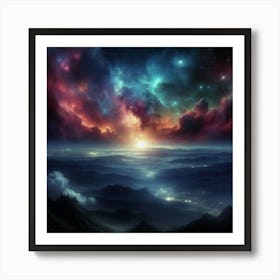 Nebula 123 Art Print