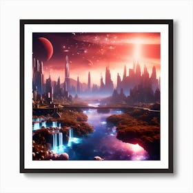 Space City Art Print