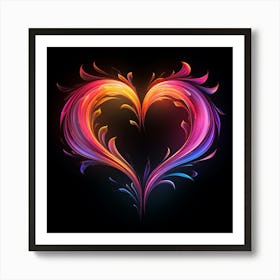 Love Neon (21) Art Print