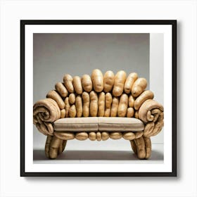 Potato Sofa Art Print