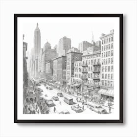 New York City 5 Art Print