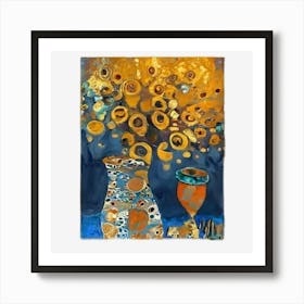 Vase Of Flowers Art Print