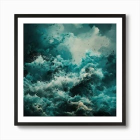 Stormy Sea 1 Art Print