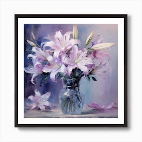 Whispers of Lilac Grace Art Print