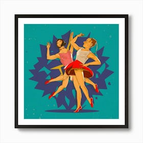 Pulp Fiction Dance 3 Art Print