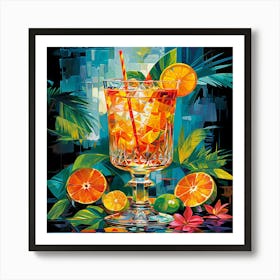 Cocktail Art Print