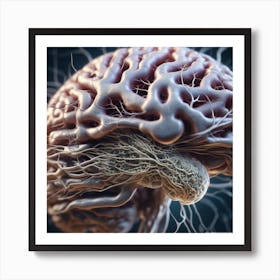 Human Brain 41 Art Print