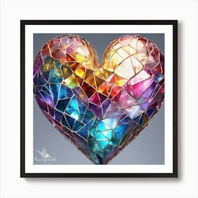 Heart Of Glass Art Print