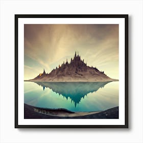 Sand Island Art Print