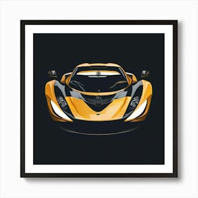 Lotus Car Automobile Vehicle Automotive British Brand Logo Iconic Performance Stylish Des (1) Art Print