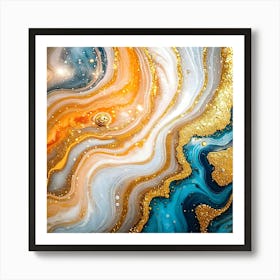 Abstract Painting 10 Art Print