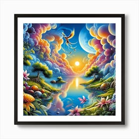 Dreamscape 16 Art Print