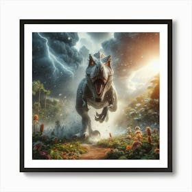 Jurassic World 1 Art Print