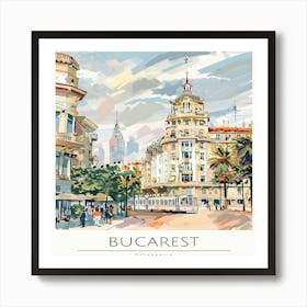 Budapest Romania Art Print