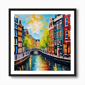 Amsterdam Canal 2 Art Print