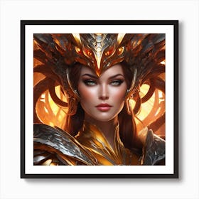 Elven Warrior io Poster