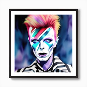 Glam Rocker Art Print