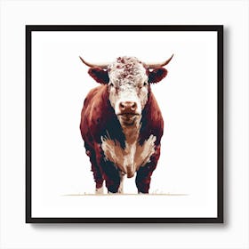 Cow Painting Art Print