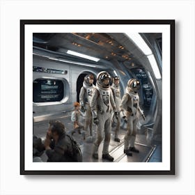 Space Station 111 Art Print