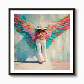 Angel Wings 3 Art Print