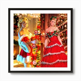 Merry Christmas Art Print