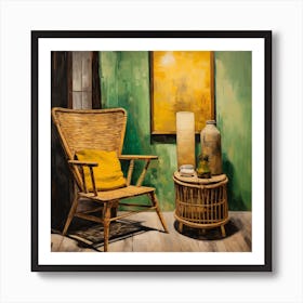 Evolution of VG’s Chair Series- 1950s Jars Art Print