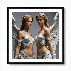 Angels 1 Art Print