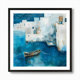 Blue Mediterranean Sea. Mallorca. Spain Art Print