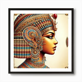 Egyptian Queen 3 Art Print