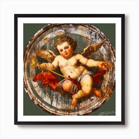 Valentines Origin - Cupioromantic Art Print