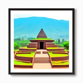 Buddhist Temple 36 Art Print