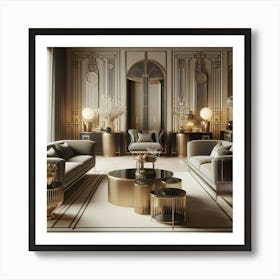 Deco Living Room 10 Art Print