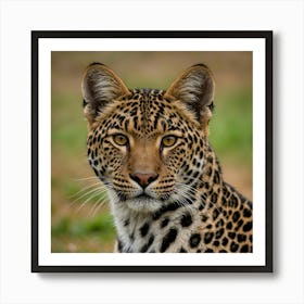 Leopard - Close Up Art Print