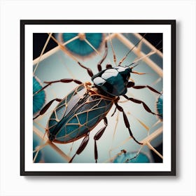 The Elegance Of Microscopic Insects Art Print