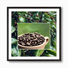 Coffee Beans 9 Art Print