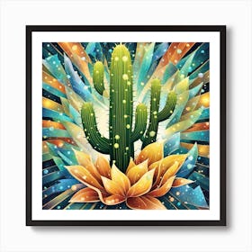 Cactus 79 Art Print