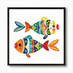 Fishes 3 Art Print