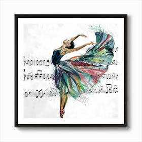 Ballerina 1 Art Print