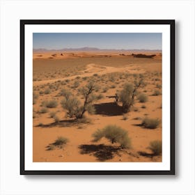 Sahara Desert Art Print