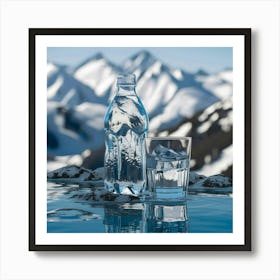 Glass Of Water 1 Art Print