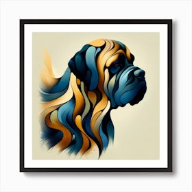 English Mastiff 03 Art Print