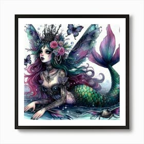 Mermaid 16 Art Print