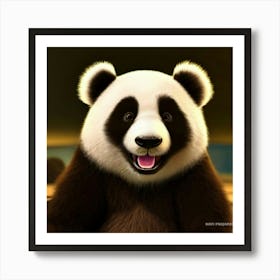 Cute Panda 🐼 by Ravi Prajapat Art Print